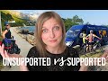 Unsupported vs Supported Bike Touring: Which one to choose?