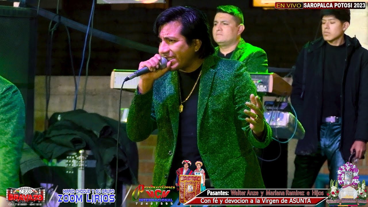 ZOOM LIRIOS en vivo Saropalca 2023 MCM Producciones