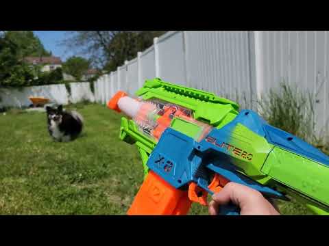 Testing the Nerf Elite 2.0 Double Punch