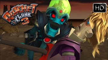 Ratchet & Clank 3 (HD) - FINAL BOSS: Dr.Nefarious / Biobliterator + FULL ENDING