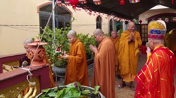 NGÀY 16/10/CANH TÝ CÚNG DƯỜNG TRAI TĂNG, NHÂN DỊP KỶ NIỆM 30 NĂM THÀNH LẬP TỊNH XÁ NGỌC ĐỨC1990-2020