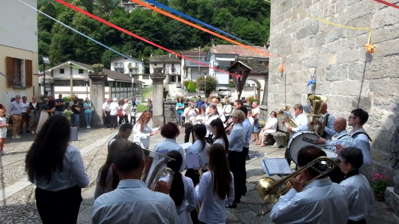 Banda di Crodo Santa Lupercilla 14 luglio 2025 - DSCF5384