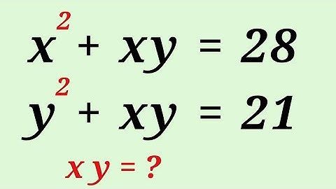 A Nice Math Olympiad Algebra Problem/Math Olympiad/Harvard University Interview Question/Math Tricks
