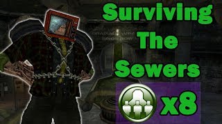 Sewer Run With 8 Masterminds | Surviving The Sewers