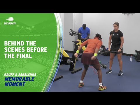 Gauff and Sabalenka Behind The Scenes Before the Final | 2023 US Open