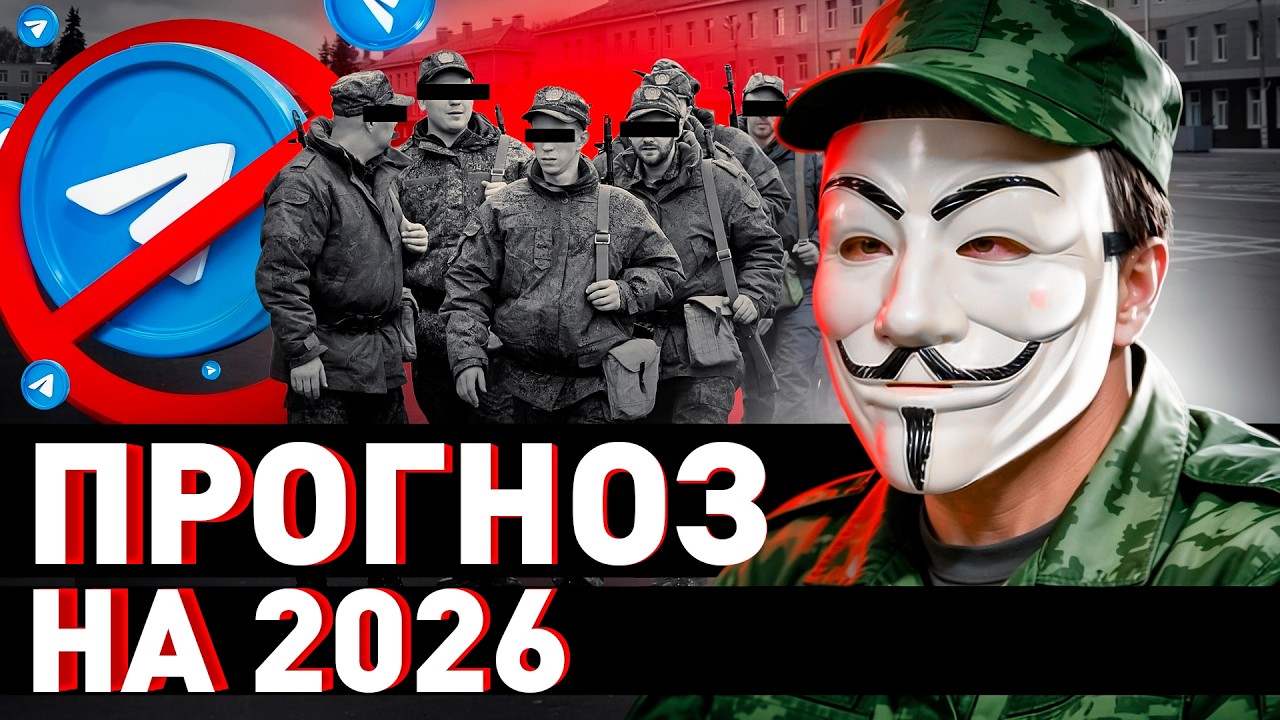 🔥 Прогноз на 2026: ХУЖЕ будет ВО ВСЁМ, готовьтесь