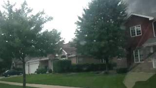 Driving to this house on fire in Brookside Glen (Hollybrook Lane)