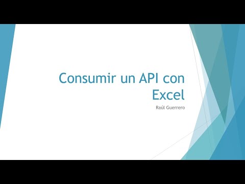 Video: ¿Puede Excel llamar a la API REST?