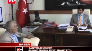 Gazeteciler Cemiyeti Başsavcı Feridun Süzeri Ziyaret Etti