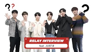 JUST B answers burning questions in relay interview with allkpop!