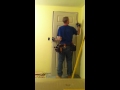 Learn how to install a door in less then 15 mins