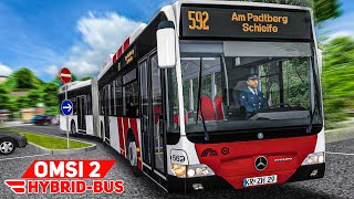 OMSI 2: Im Mercedes-BENZ GDH HYBRIDBUS unterwegs in Waldhofen | Bus Simulator