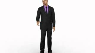 Civilian male 3d model by Rocketbox Libraries #m016 talk