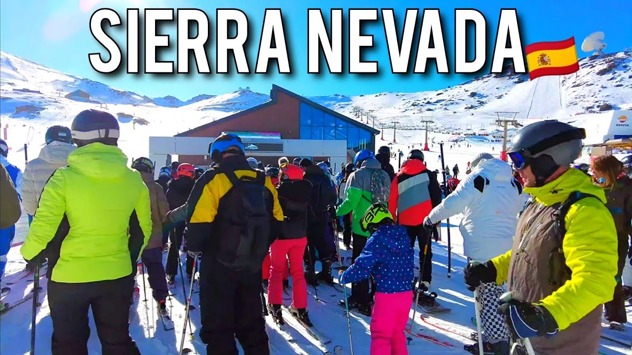 SIERRA NEVADA SKI RESORT SPAIN UPDATE JANUARY 2025 [4K]