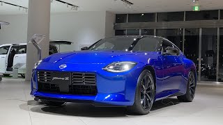 ニッサン 新型 フェアレディZ 実車 見てきたよ☆特別塗装17万円の美しさをじっくり撮影！これがGT4のベースマシンだ！NISSAN NEW FAIRLADY Z Seiran Blue