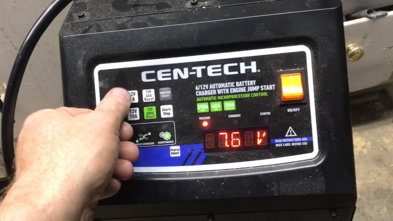 Cen Tech Battery Charger Wiring Diagram