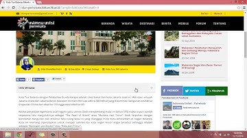 Demo Aplikasi - Indonesia United Pariwisata