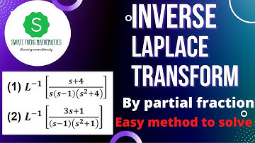 Examples of inverse laplace transform by partial fraction method bsc maths / be maths