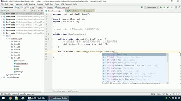 Java语法 211 接口作为方法的参数和或