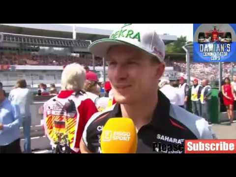 Nico Hulkenberg talks Dutch with Jack Plooij, Ziggo Sport. Nico Hulkenberg praat Nederlands!