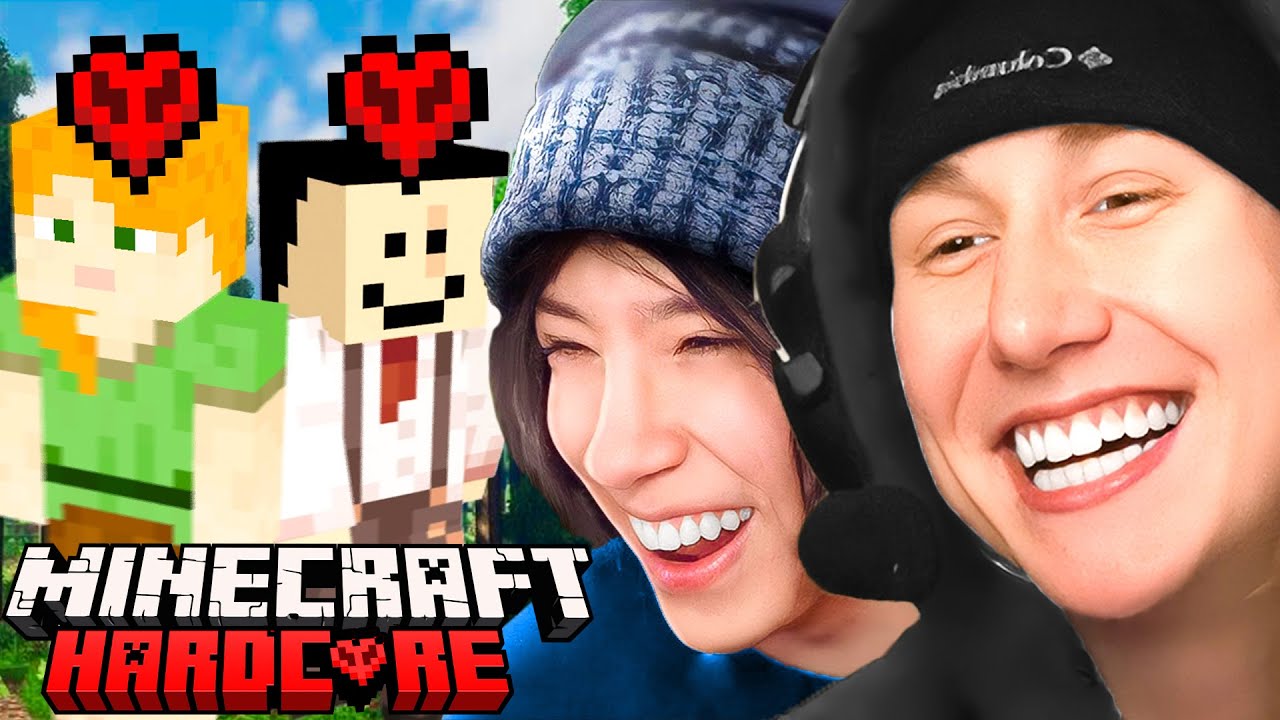 KatieB & Quackity Play Minecraft HARDCORE..