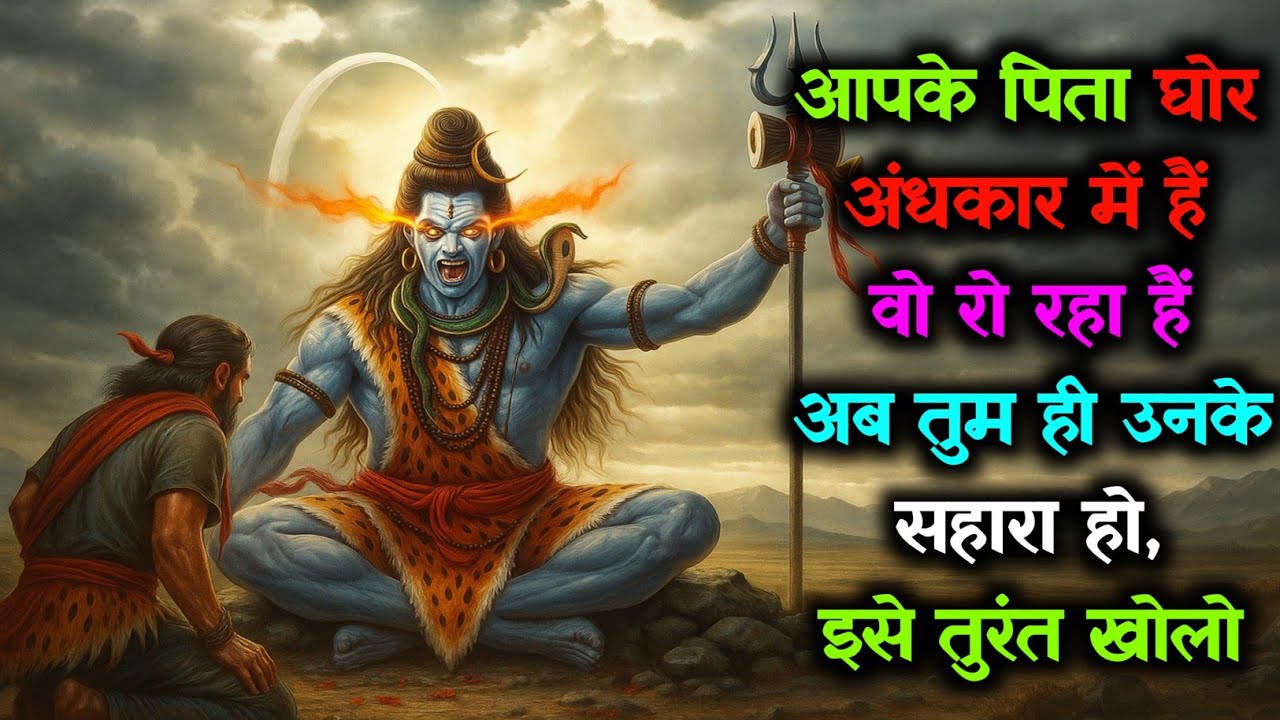 🔱 आपके पिता घोर अंधकार में है 🥺 वह रो रहा है 😭 अब तुम ही उसे बचा सकते हो...