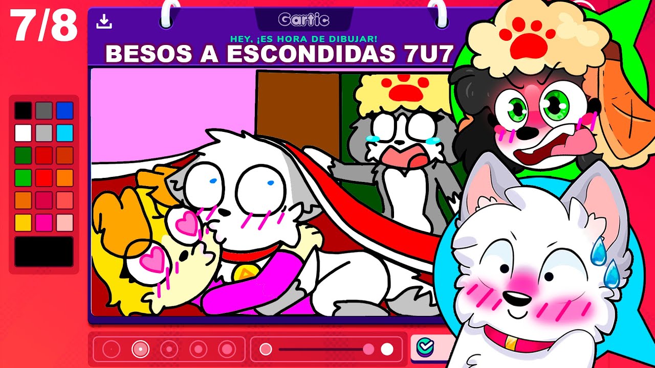 ¡EMI DESCUBRE A ALEXY! 😂🎨 GARTIC PHONE de PAREJAS