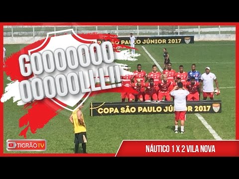 NÁUTICO 1X2 VILA NOVA - COPA SP 2017