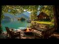 The Coziest Summer Cabin By The Lake Campfire Nature Birdsong For Sleeping Ambience 