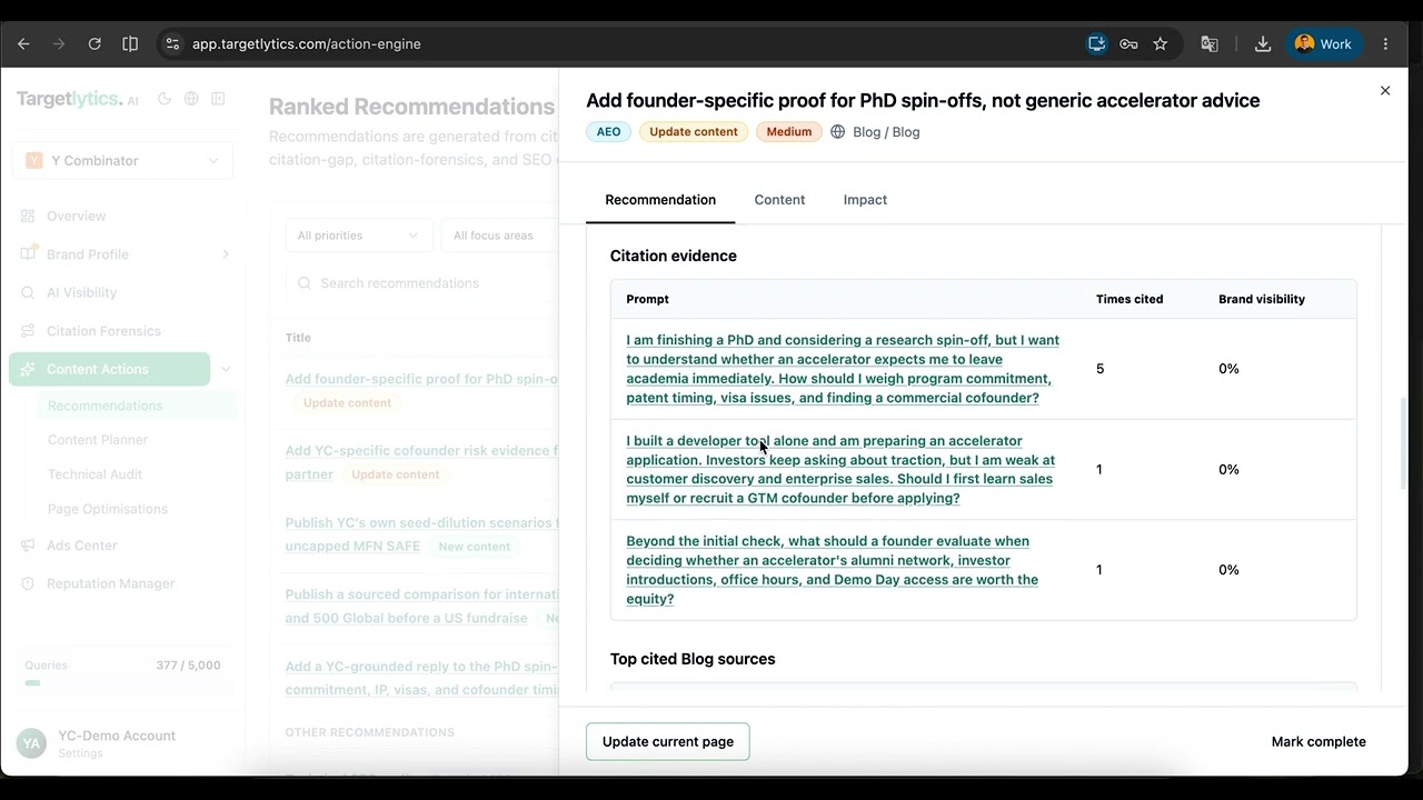 How Brands Win in ChatGPT, Claude & AI Search | Targetlytics Platform Demo