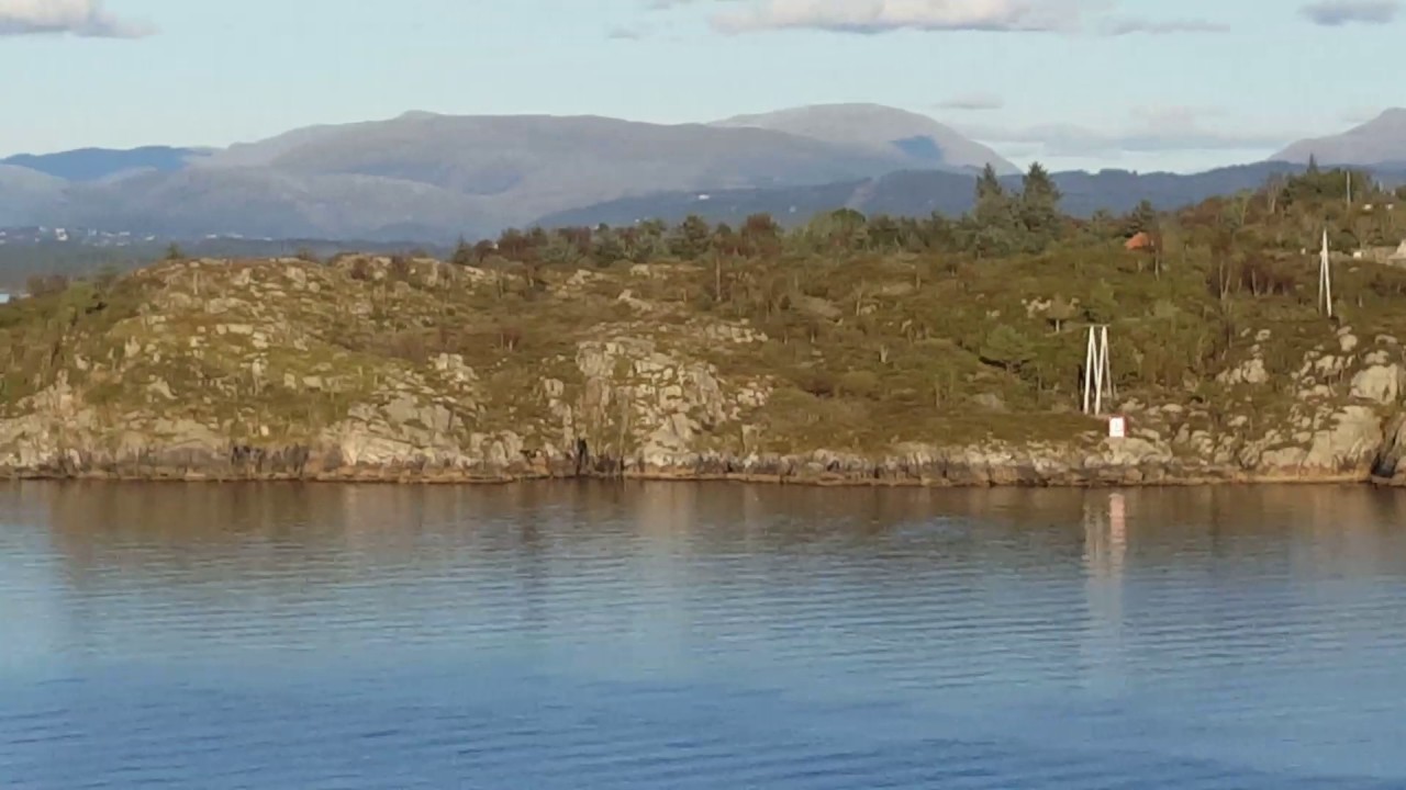 Sommer båt tur i Bergen Hordaland