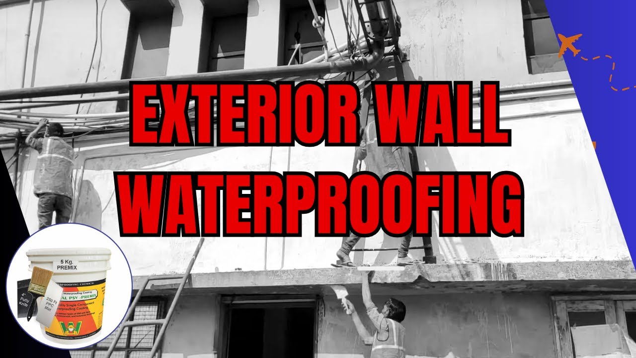 Waterseal PSv is Best Exterior walls Waterproofing products India,exterior wall sealant YouTube