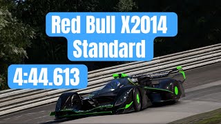 Gt7 - Red Bull X2014 Standard - Nürburgring Nordschleife Layout, Germany My Hotlap 444.613