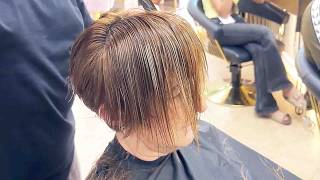 STACKED PIXIE CUT FOR WOMEN OVER 60 - SHORT HAIR MAKEOVER