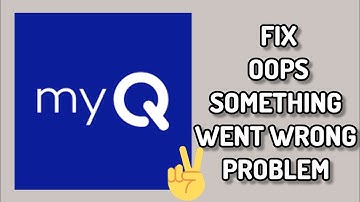 Fix myQ App 