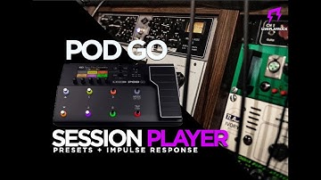 Session Player | POD GO Line 6 | Liveplayrock guitar tones #liveplayrock #line6podgo #session