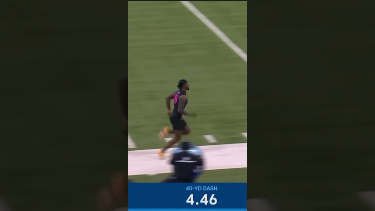 DB Trey Amos runs a 4.46 40-YD DASH ( Ole Miss) π¨π¨ππ΄π΅ #hottytoddy #nfl #sec #speedkills #speed