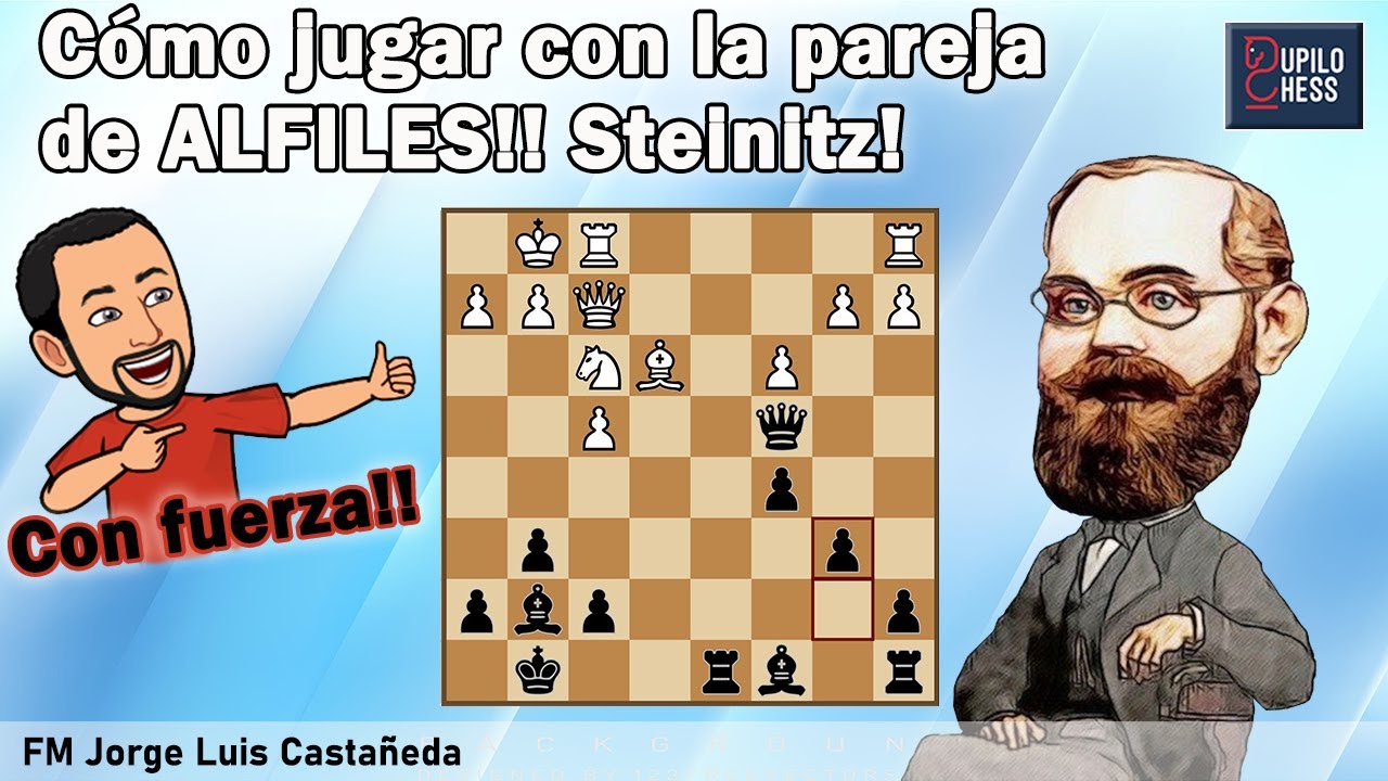 El ajedrez avanzado de W. Steinitz #2 / La pareja de alfiles!!