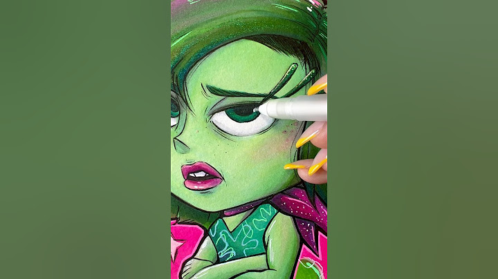 I draw an EMOTION of ✨INSIDE OUT✨🤮😡😰 #disney #insideout