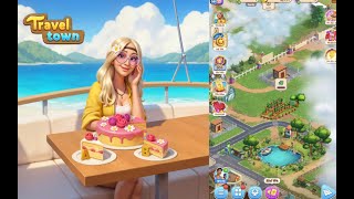 Travel Town - Merge Adventure | Level  56  Part 128  🐚🥗 #merge screenshot 1