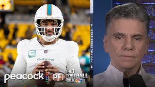 What’s next for Dolphins after benching Tua for Quinn Ewers? | Pro Football Talk | NFL on NBC