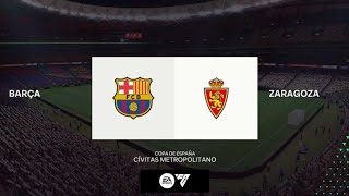 FC Barcelona Vs Real Zaragoza - 1963 Copa Del Rey Final in 2024