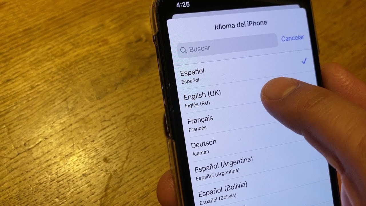 How to Change LANGUAGE & REGION on iPhone - YouTube
