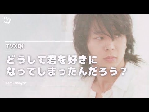 TVXQ! 東方神起 - どうして君を好きになってしまったんだろう？ - Background Vocals Visualization