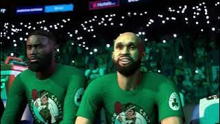 NBA 2K25 (Next Gen) - (New City Edition Uniforms) Utah Jazz vs Boston Celtics
