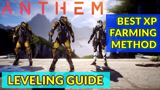 Best Way To Level In Anthem Leveling Guide Lvl 30 Speed Grind