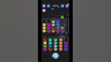 Lv 253 Ball Sort Puzzle - Color Game / 顏色分類遊戲 / ボールソーティングパズル (Guru Game)  #ballsortpuzzle