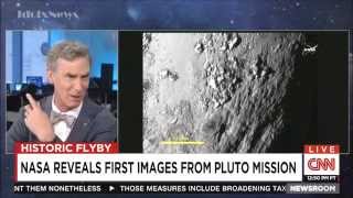 Bill Nye - #Nasa Latest Images Of The Pluto Mission (Charon) 7-15-15