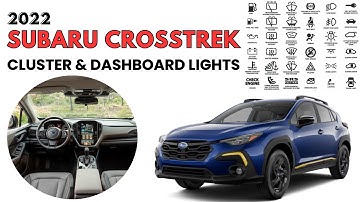 2024 Subaru Crosstrek Cluster Display & Dashboard Warning Lights User Guide