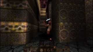Quake Playthrough - Nightmare 100% Secrets & Kills - E3M2 The Vaults of Zin